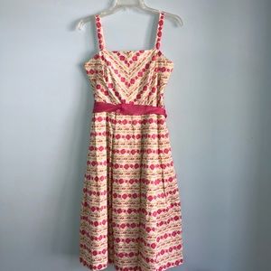 Floral midi dress